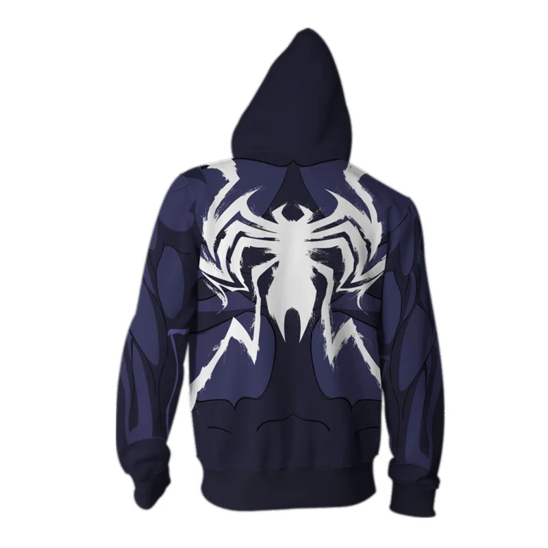 Far from Home Spider-man Cosplay Hoodies PS4 Pro Spiderman 3D Printed Hooded Casual Men Women Venom Costume Tops Sweatshirts