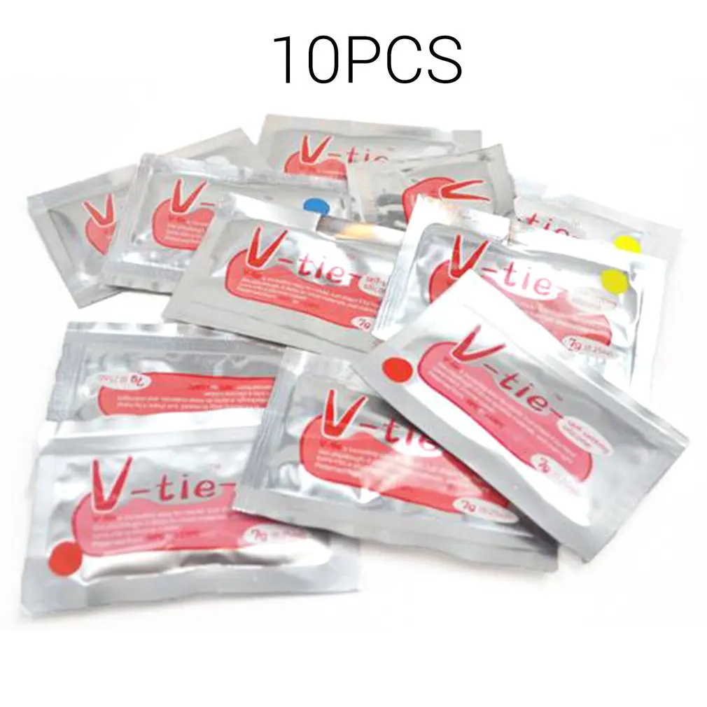 

10PCS/SET Durable Use Non-Toxic Liquid Silicone Heatproof Repair Mud DIY Universal Colorful Glue Repair Mud