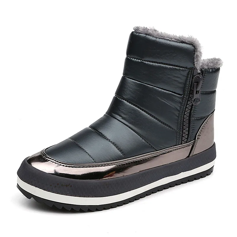 

Women Boots 2018 Winter Shoes Women Thick Plush Snow Boots Waterproof Ski Winter Botas Mujer Casual Ankle Boots Women Booties