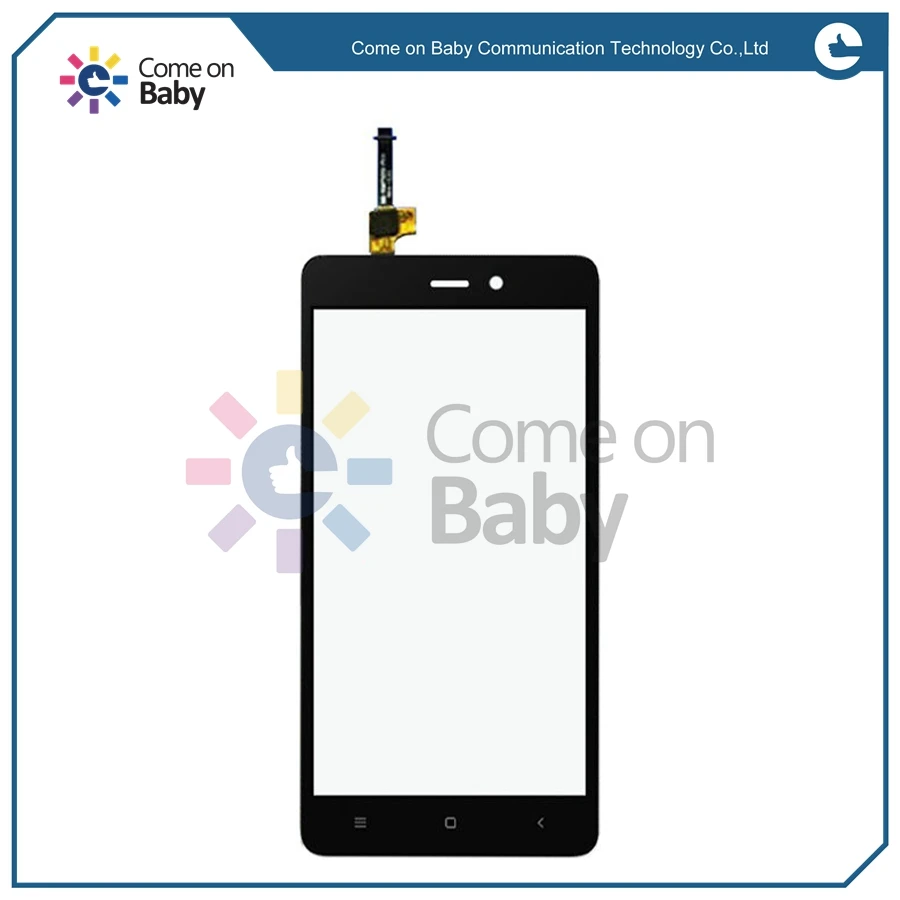 XIAOMI0008 Black White Gold TP for Xiaomi Redmi 3 Redmi3 Touch Screen Digitizer Glass Sensor Panel No LCD Replacement (2)