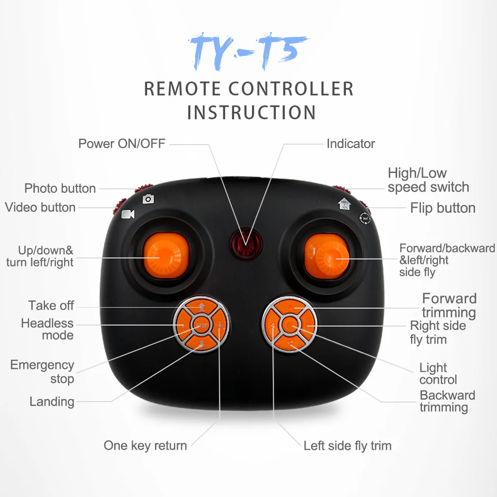 Flytec-T5-RC-Foldable-Drone-with-Altitude-Hold-Function-14