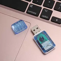 Высокая Скорость Mini USB 2,0 Micro SD TF чтения карт памяти адаптера для Tablet PC ноутбук SL @ 88