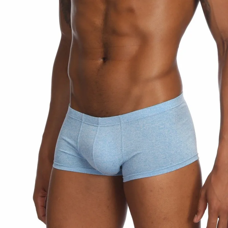 

New men sexy underwear boxers men cueca boxer shorts trunks Cotton underpant U convex pouch Sleep Bottoms men shorts size XXL