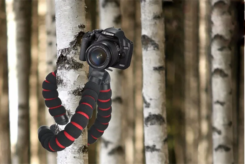 Штатив-Осьминожка, подставка, паук, Гибкий Мобильный мини-штатив Gorillapod для iPhone, GoPro, Canon, Nikon, sony, Настольная камера