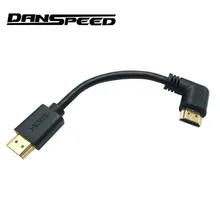 DANSPEED 15 см 0,49 фута прямоугольный кабель HDMI конвертер для xbox HDTV DVD видео