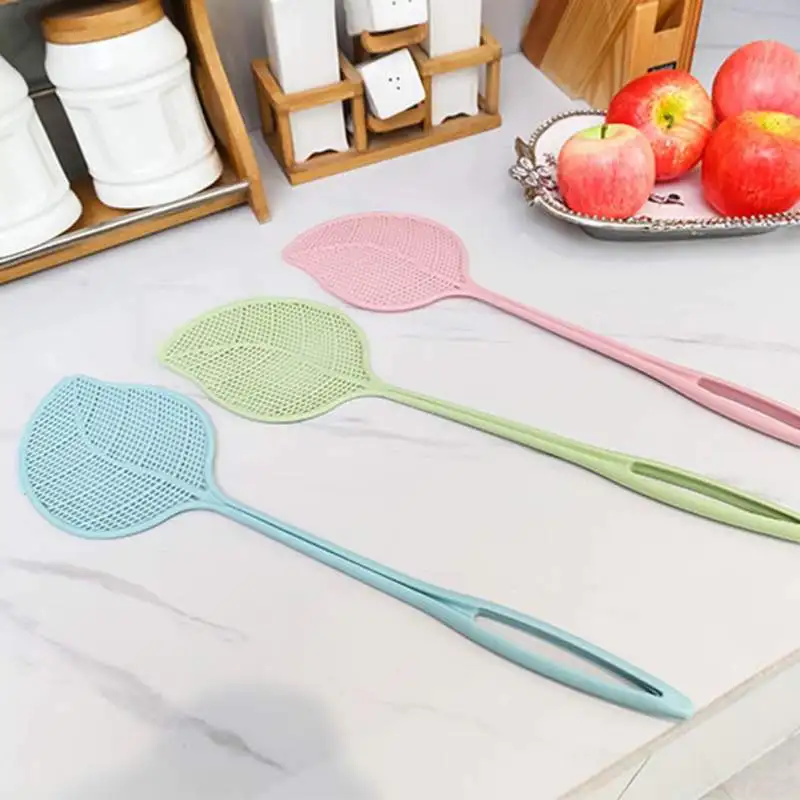 Plastic Fly Swatter Pest Swatter Anti Mosquito Pest Prevent Pest Reject Insect Killer Lightweight Household Flapper For Outdoor