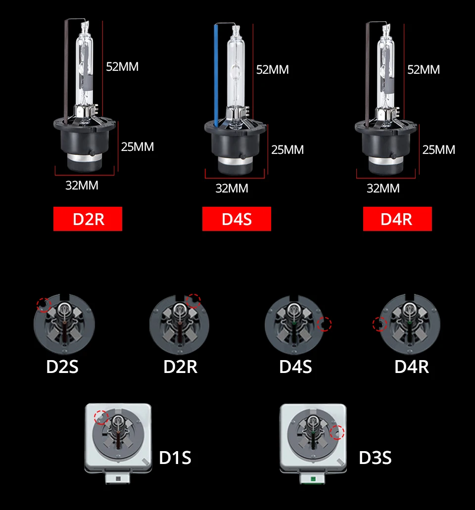 VooVoo 1 пара D2R ксеноновый головной светильник 35 Вт D2R ксеноновая HID лампа 4300 К 5000 К 6000 К 8000 К HID ксеноновая лампа светильник для автомобиля головной светильник