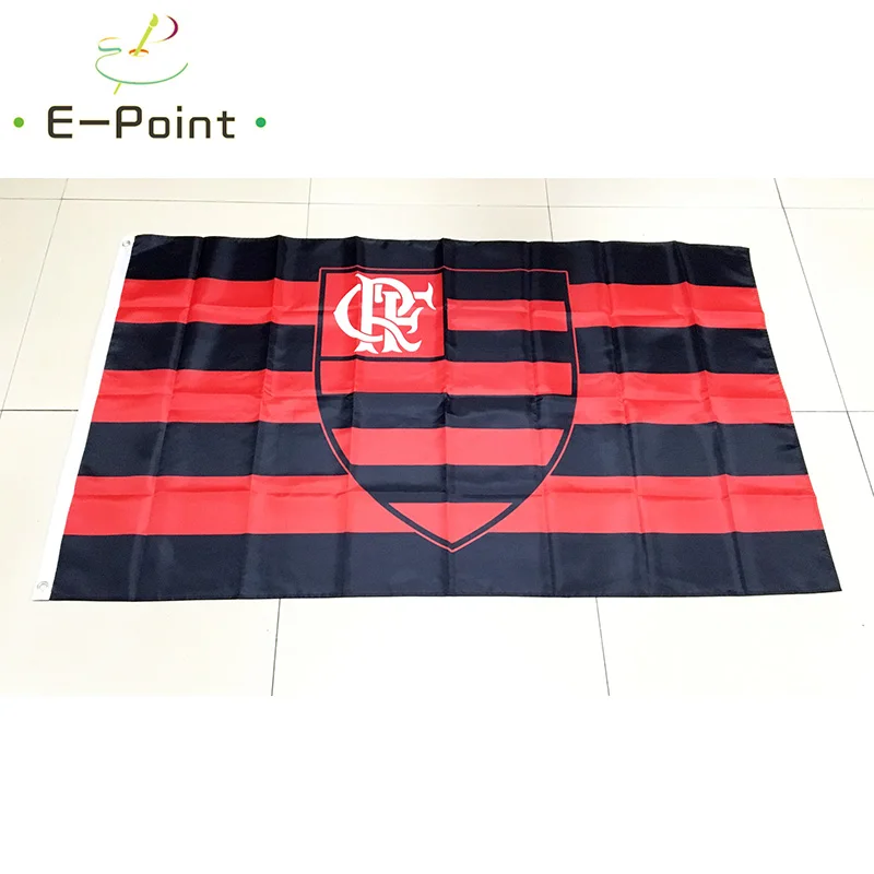 

Flag of Brazil Clube de Regatas do Flamengo RJ 3ft*5ft (90*150cm) Size Christmas Decorations for Home Flag Banner Gifts