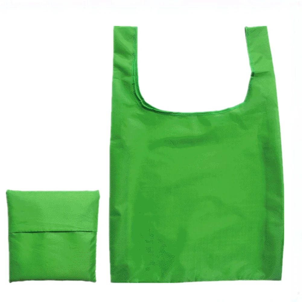 

Oxford Cloth Durable Waterproof Solid Portable Multifunctional Women Reusable Eco-friendly Foldabled Large Capacity Shopping Bag