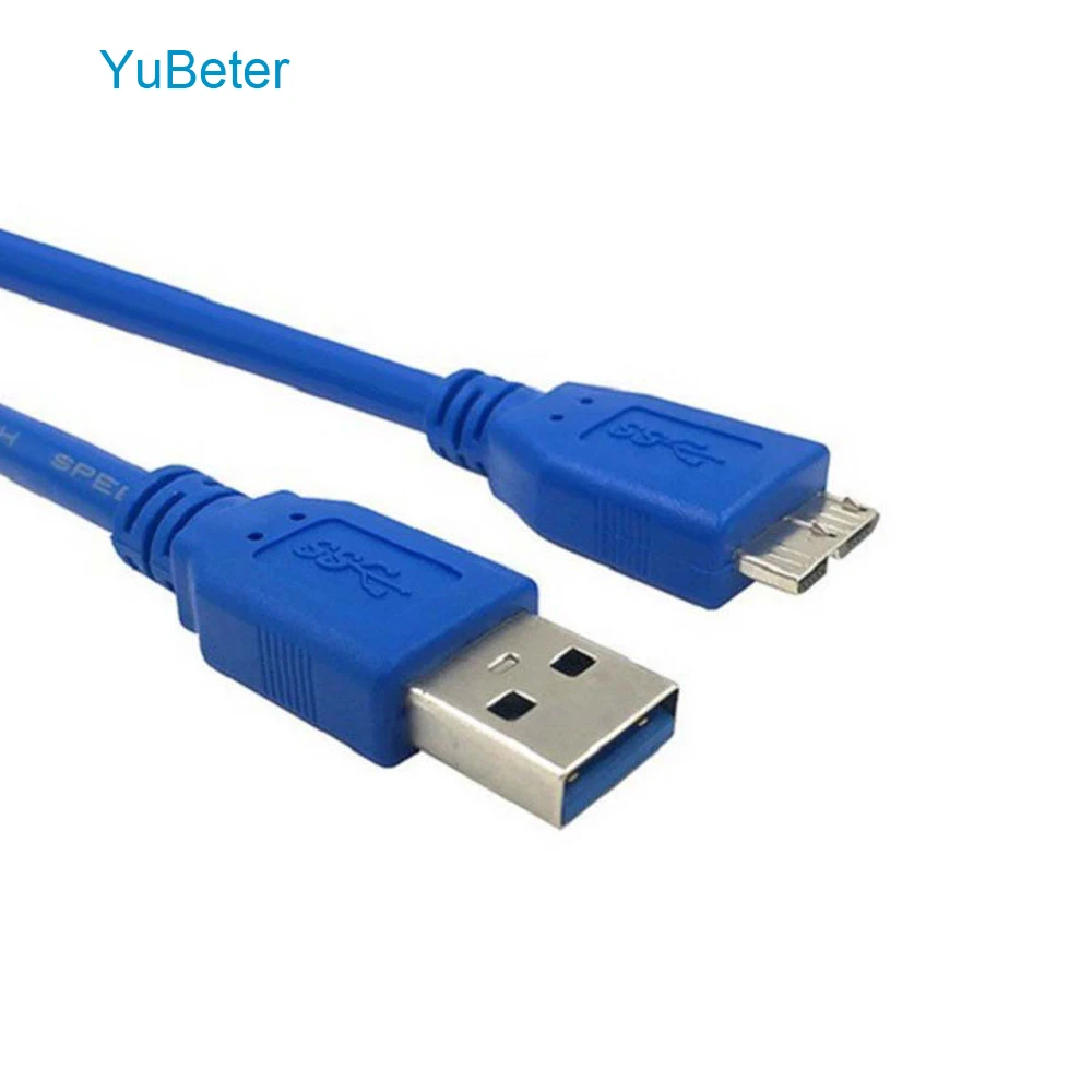 

YuBeter USB 3.0 Type A to Micro B Cable USB 3.0 Super Speed Data Sync Cables Cord for External Hard Drive Disk HDD For PC Laptop