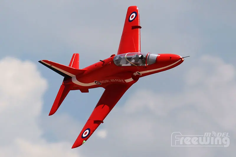 Радиоуправляемый самолет EDF jet New Freewing Flightline Bae Hawk 70 мм модель самолета 6S PNP