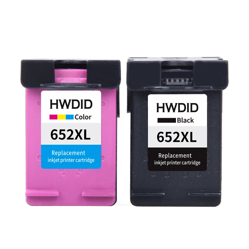 HWDID 652 сменный чернильный картридж для HP 652XL Deskjet 1115 1118 2135 2136 2138 3635 3636 3835 4536