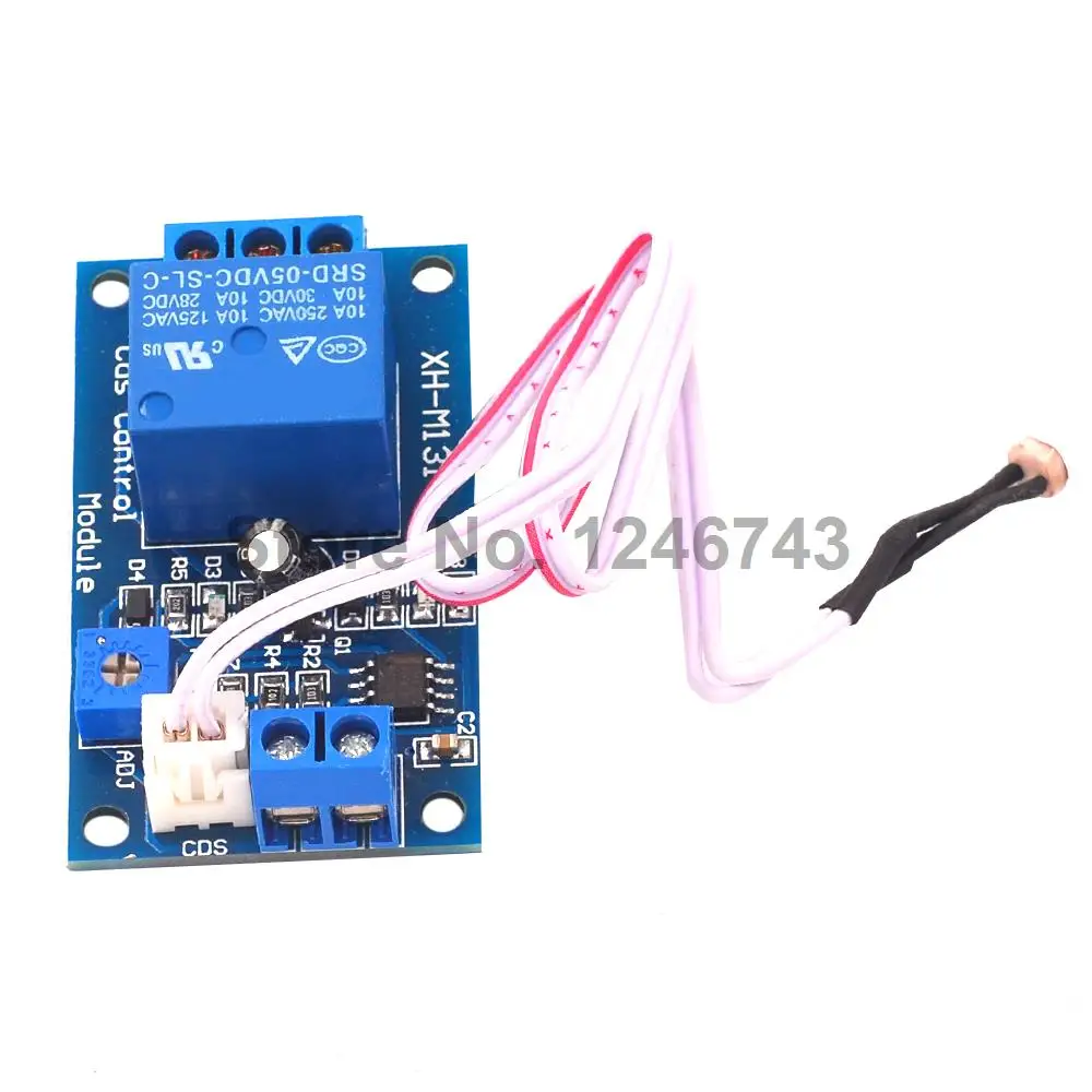 XH M131 DC 5 V/12 V свет Управление переключатель фоторезистор реле Модуль обнаружения