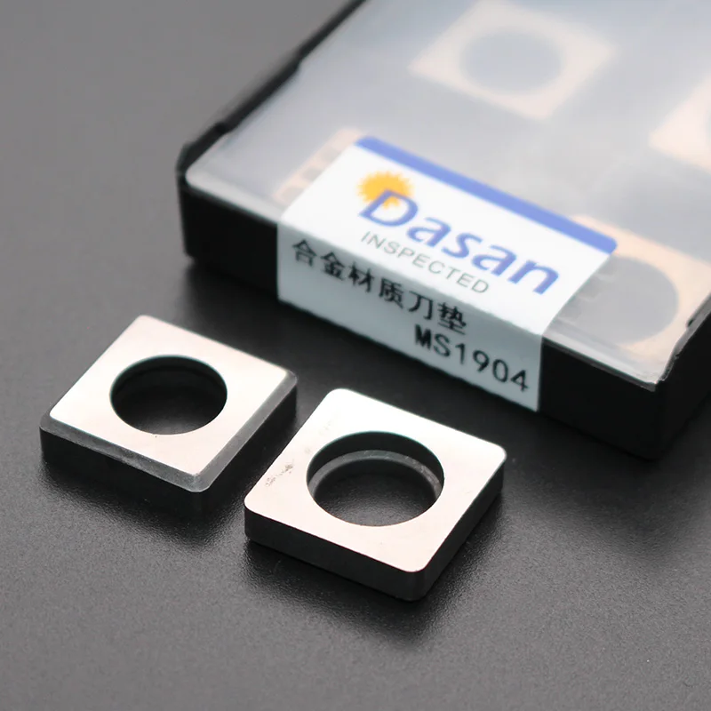 

10pcs MT2204 MS1904 CNC Tungsten Carbide Shim MV1603 Lathe Accessories for TNMG SNMG Carbide Insert