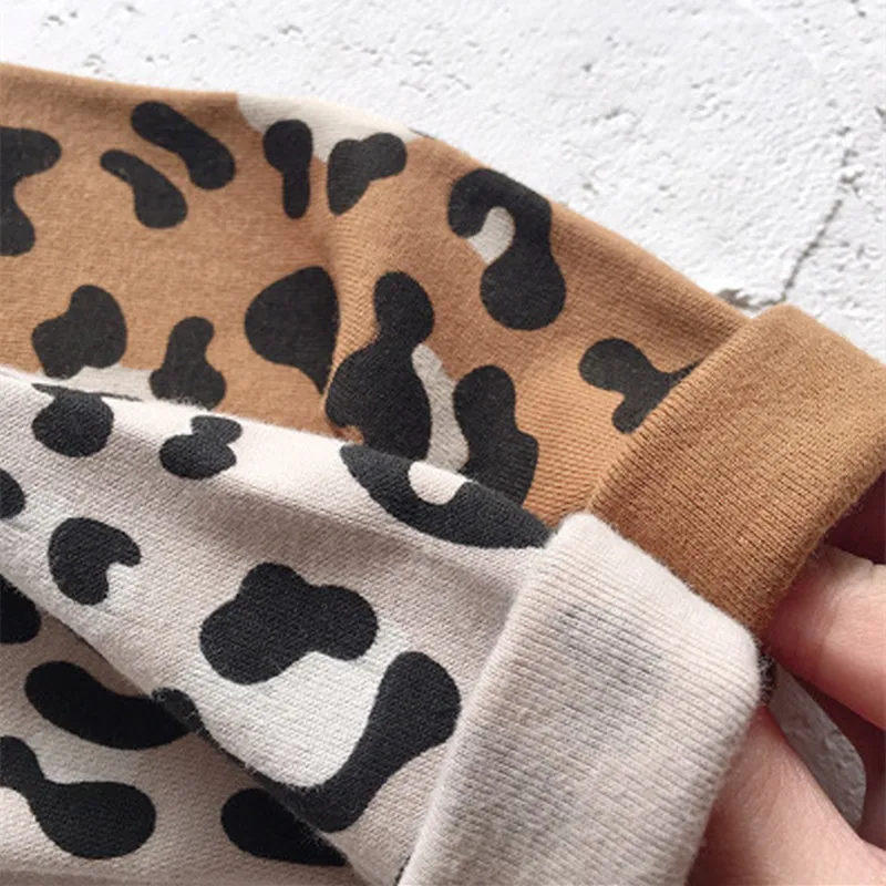 2019 Spring Toddler Girl Leggings Kids Fashion Long Skinny Leopard Print Pants Children Clothes Girl Slim Leggings For 2-7Yrs