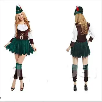 

Halloween Costumes Forest Female Knight-Errant Masquerade Costume For Cosplay Costumes