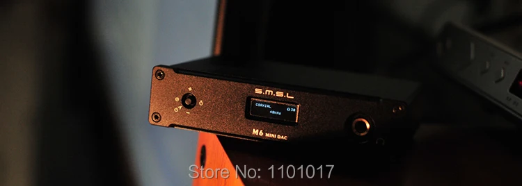 

SMSL M6 USB OTG DAC Headphone Amplifier HIFI EXQUIS CM6631A AK4390EF chip 32bit 384Khz Decoder Headset Amp