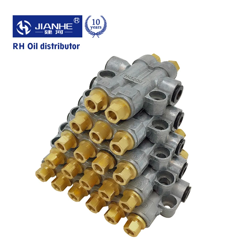 Distribuidor de Volume Distribuidor de Lubrificação Válvula Separada para Sistema de Lubrificação Máquina Cnc