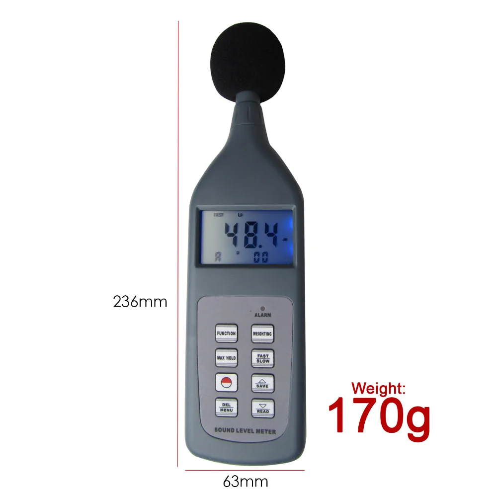 6-gain-express-gainexpress-Sound-level-meter-SL-5868P-CD-Dimension