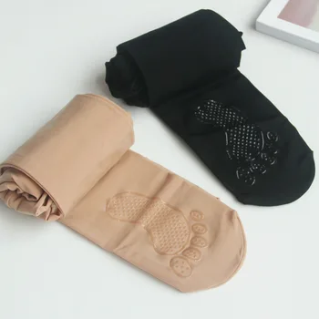 

Spring Hook Up Silk Panty Hose No Pilling Medium Thick Silicon Antiskid Silk Bottoming Pantyhose Foot Print Tight Women