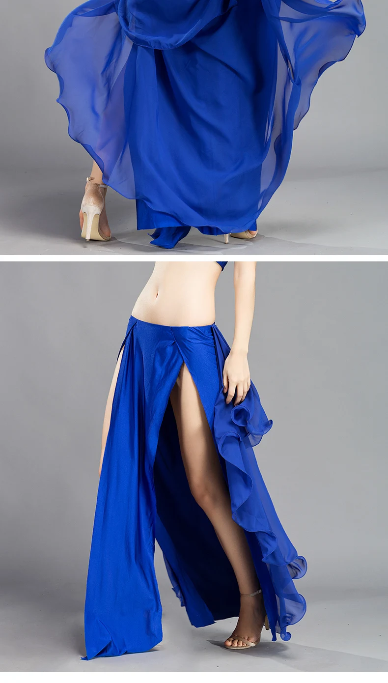 Dark Blue Belly Dance Skirt | belly dance dress | belly dance dress in pakistan