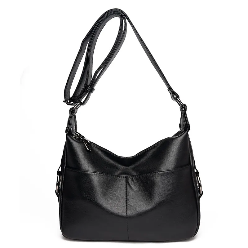 

Chu JJ Big Size Hobos Women Bags High Quality Women's Leather Handbags All-match Shoulder CrossBody Bags Fashion Messenger Bag