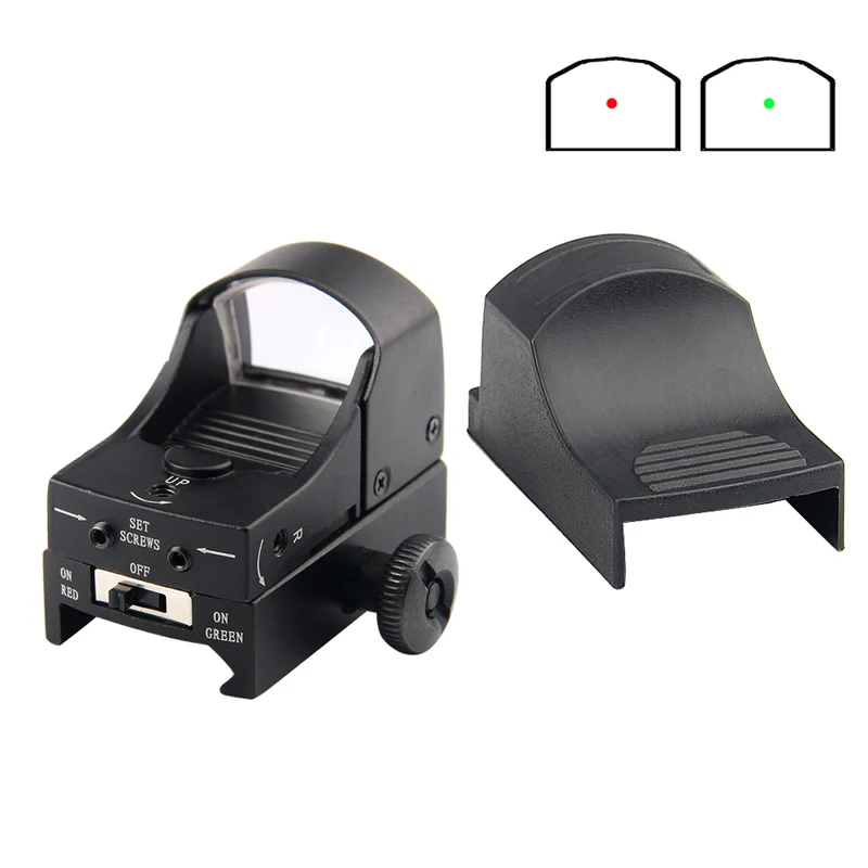Hunting Mini Red Green Dot Scope Reflex Sight With OnOff Switch For Tactical Airsoft Shooting RL5-0006-5