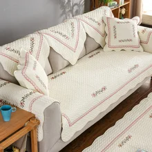 Sofa cushion fabric non-slip cushion, four seasons cotton sofa towel, cotton winter European style simple sofa cushion. Sofa cushion fabric non-slip cushion, four seasons cotton sofa towel, cotton winter European style simple sofa cushion.