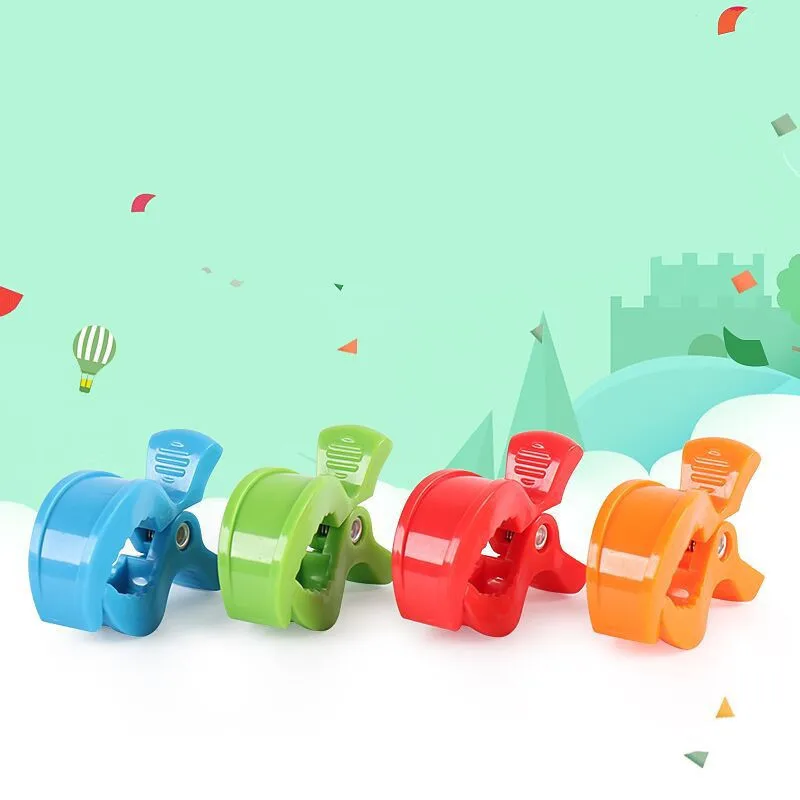 2pc/lot Baby Colorful Car Seat Accessories Plastic Pushchair Toy Clip Pram Stroller Peg To Hook Cover Blanket Mosquito Net Clips summer baby stroller accessories