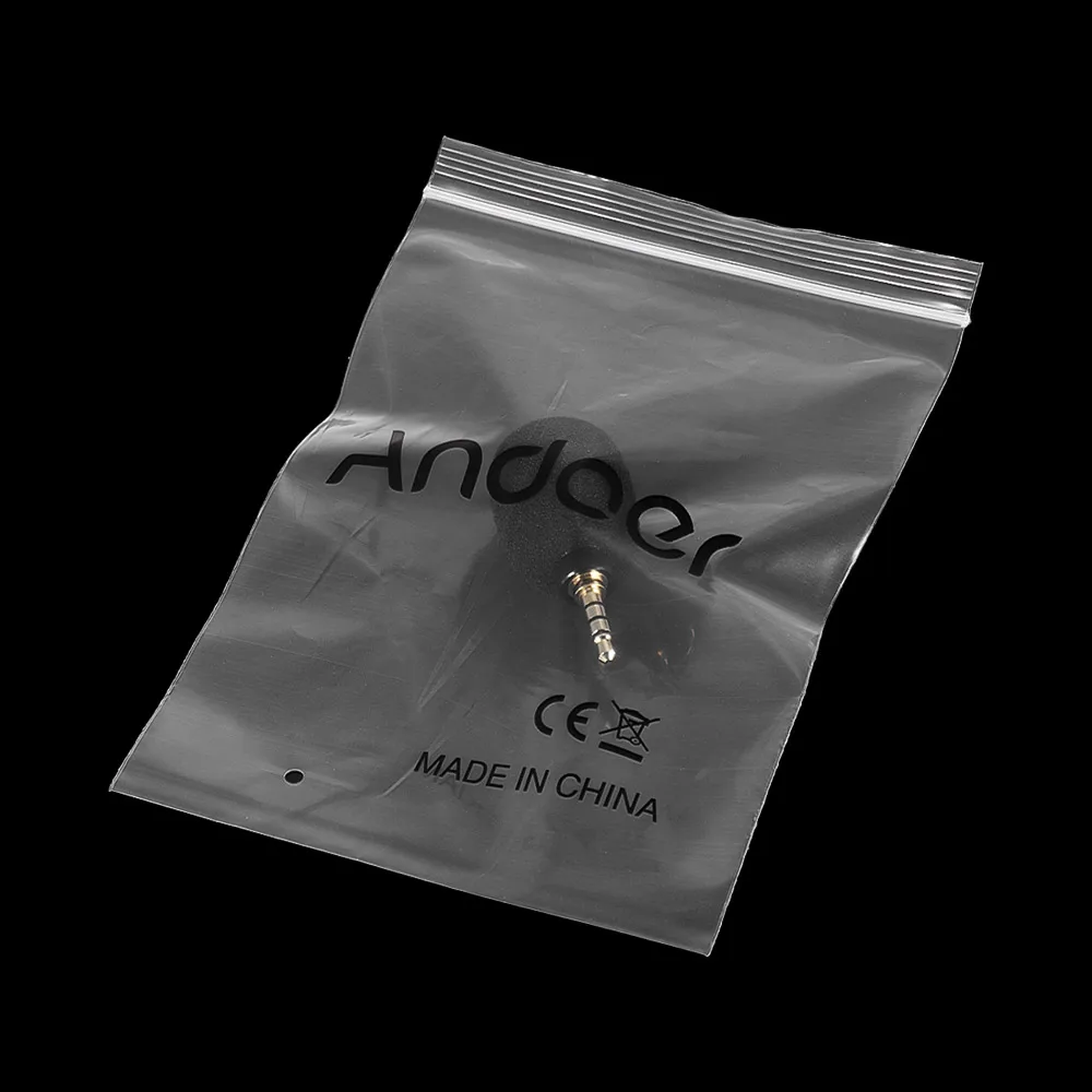 Andoer EY 630A смартфон Портативный мини всенаправленный микрофон для записи iPad Apple