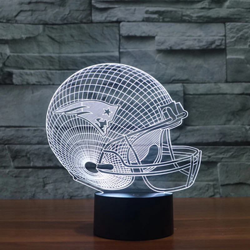 Lighting Ceiling Fans 3d Table Lamp 7 Colour Changing