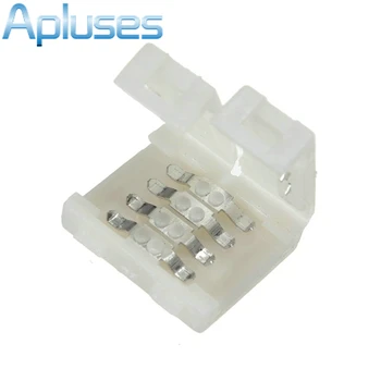 

12mm 4-PIN LED Connector For RGB LED Strip Lights