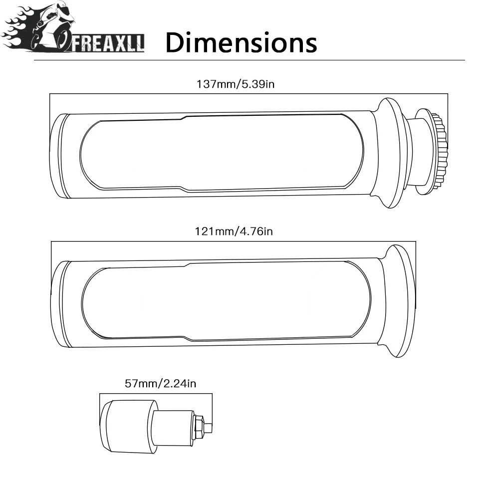 Для Kawasaki ER6N ER6F ER-6N ER-6F Yamaha FZ6-S2 FZ6 S2 TMAX 530 7/" 22 мм руль мотоцикла ручки и ручки бар концы ручной крышки