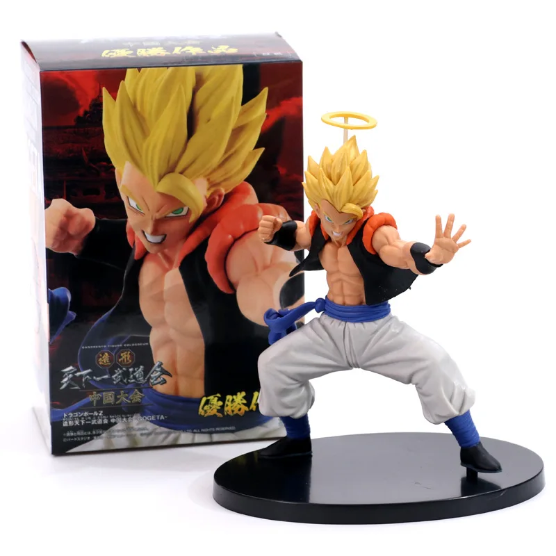 Аниме Dragon Ball Z Gogeta Вегета Сон Гоку Fusion Angel Aura Super Saiyan Chocolate figuation Com фигурка ПВХ Модель DBZ