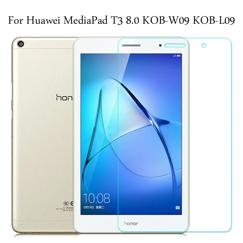 

Tempered Glass membrane For Huawei MediaPad T3 8.0 KOB-W09 KOB-L09 Steel film Tablet Screen Protection Toughened
