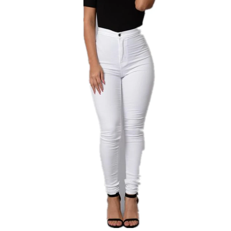 2018 Fashion Spring Summer Women Vintage High Waist Jeans