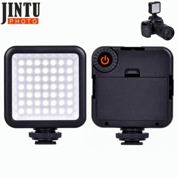 

Jintu Mini W49 49 LED Video Light Camera Lamp Light Photo Lighting For Cannon/For Nikon/For Sony Camera or Camcorder smartphone