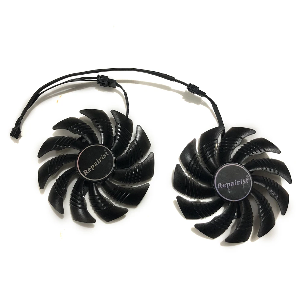Кулер для видеокарты GeForce GTX 1050/1060 GPU T129215SU 90 мм графический вентилятор GIGABYTE GTX1050