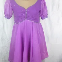 Лидер продаж Дети Катание на коньках платье Горячее предложение бренд платье конькобежное для девочек DR3193