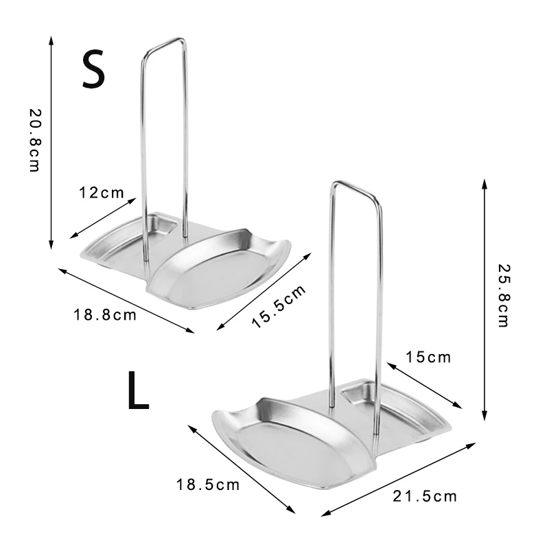 Нержавеющая сталь горшок крышка Подставка для крышек ужин таблички лоток лопатка для кухни ложка отдыхает зажимы держатель шестерни интимные аксессуары поставк