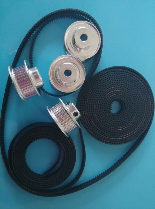 Aluminum AT5 trapezoidal tooth timing belt pulleysin Pulleys from Home