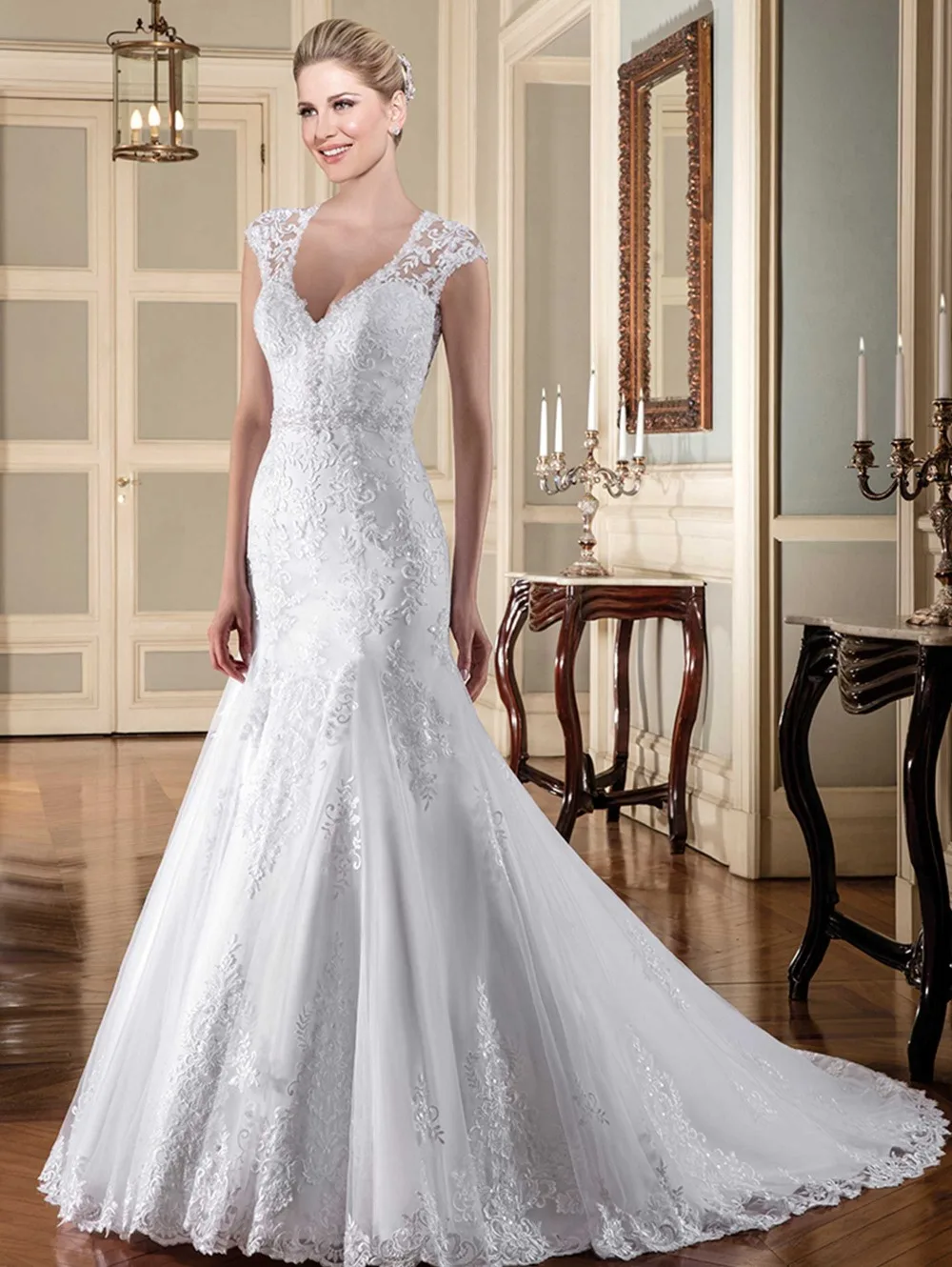 Vestido-de-noiva-Sereia-2017-Vestidos-de-Noiva-Sereia-Sexy-Back-Vestidos-De-Casamento-Capela-Train