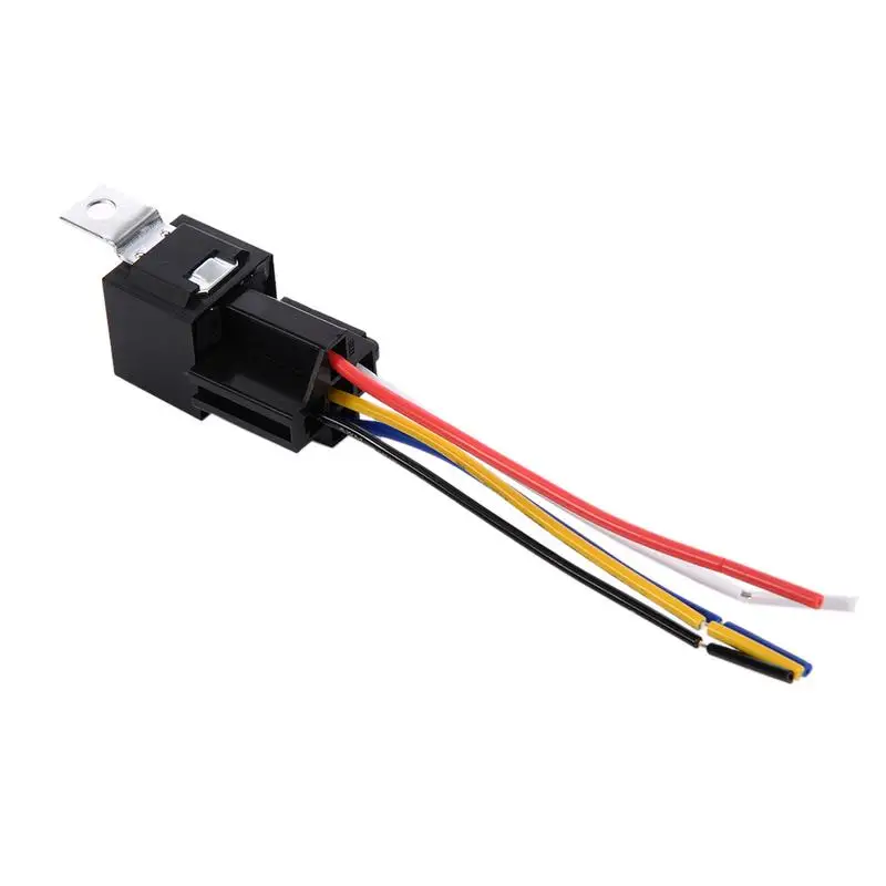SPDT 5 Pin Wire автомобильные реле гнезда DC 12 V Volt 40A AMP YCL 12V C JD1914 для автомобиля