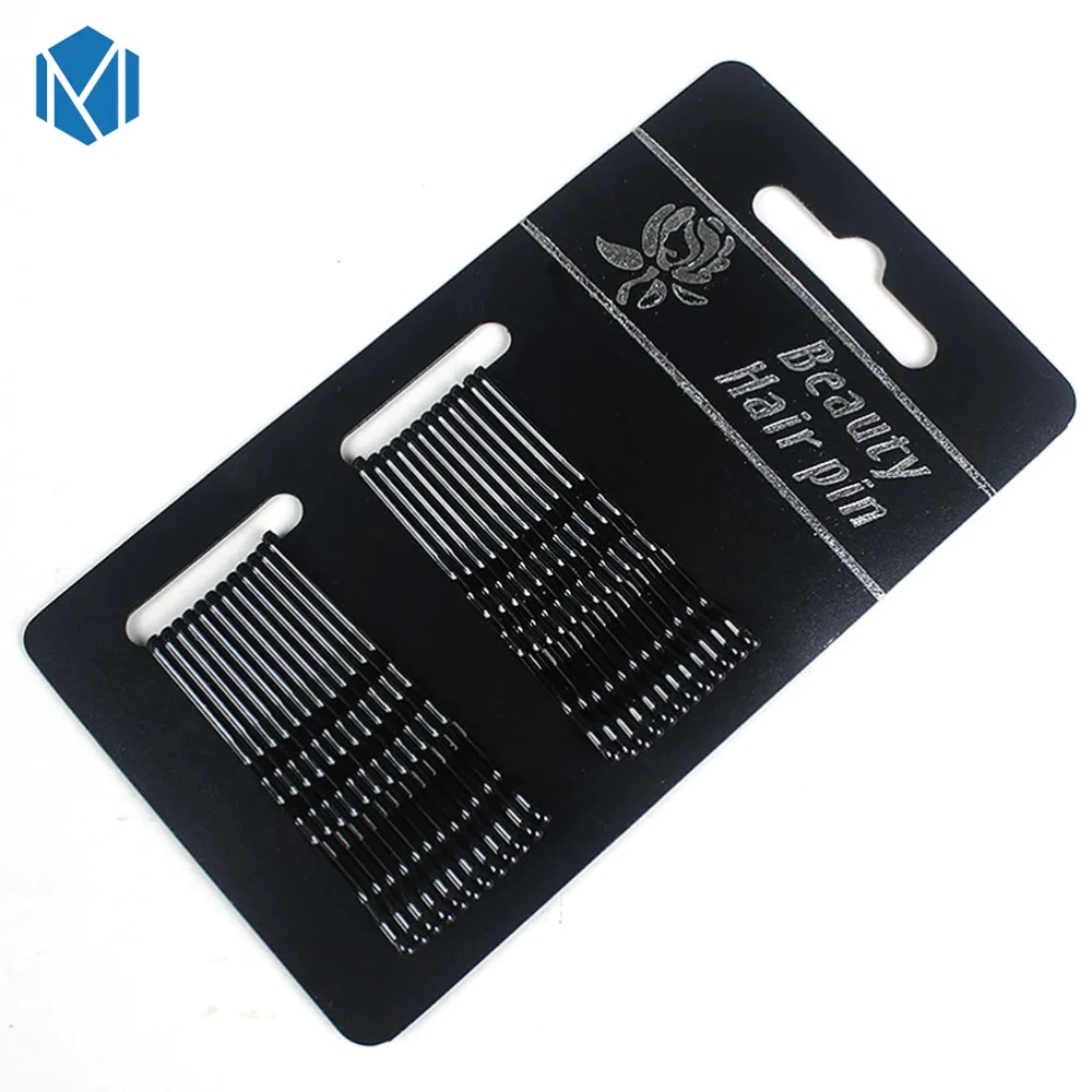 

M MISM 36PCS/Pack Girls Hair Accessories High-grade Not Falling Paint Color Retaining Clip For Womens Sweet Hairpins BB Hairgrip
