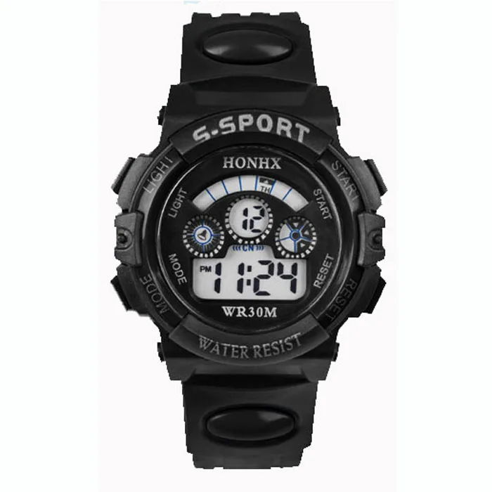 

Sport Men Watch Waterproof Fashion Digital LED Quartz Alarm Date Sports Wrist Watch Multifunctional Hours Clock Mannen Horloges
