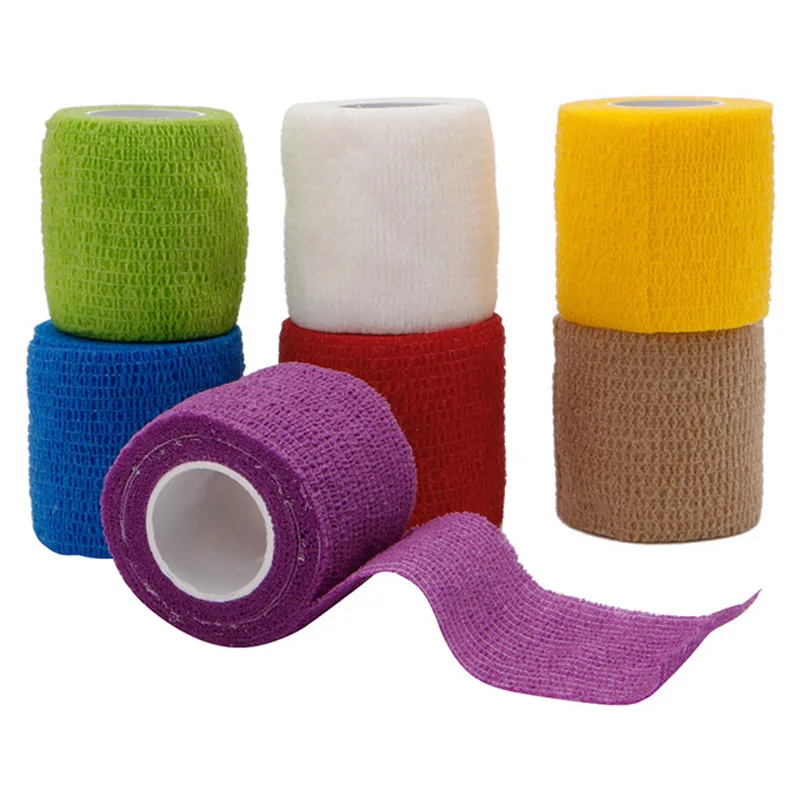 

ULTRA-TRI Cohesive Bandage High Elastic Sports Body Care Non Woven Seft-Adhesive Wrap Tape