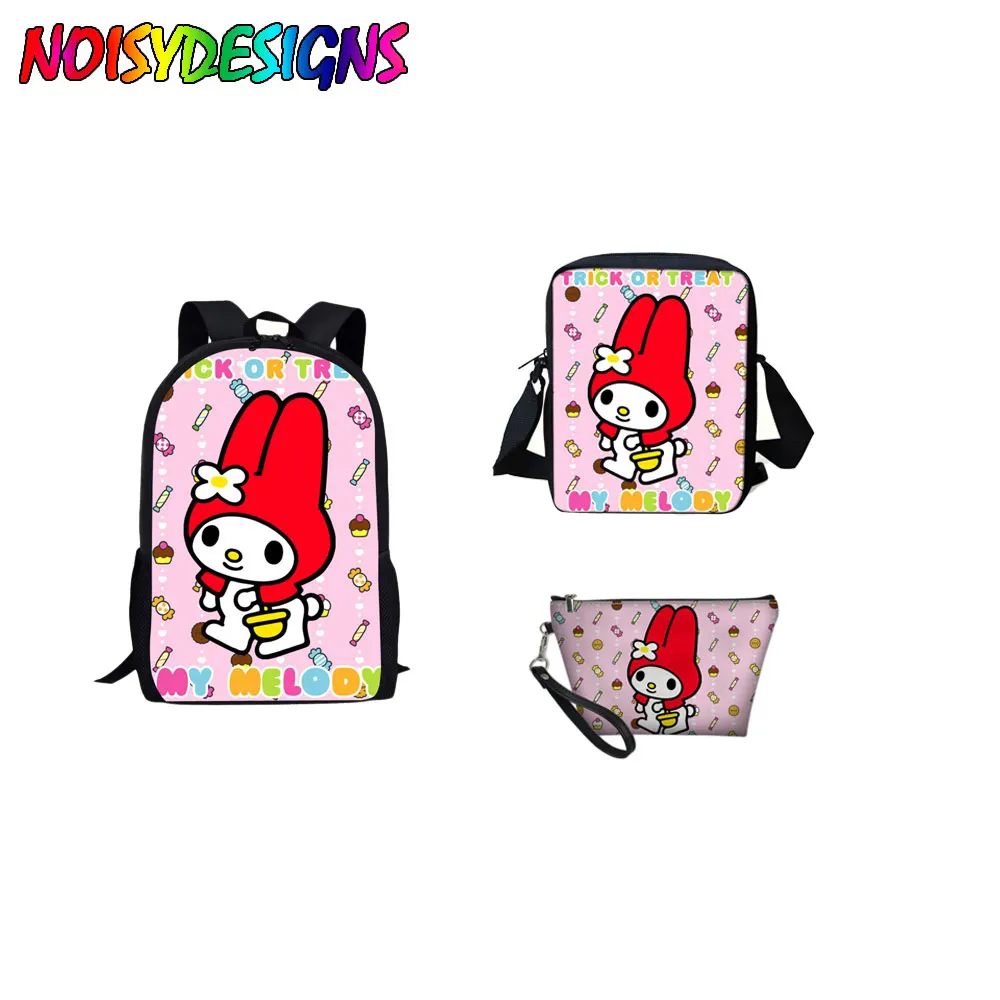 Школьные сумки поступления My Melody Рюкзак Mochila okul cantalari для детей школьные сумки подростков Печати пакет школьной сумки Haversack