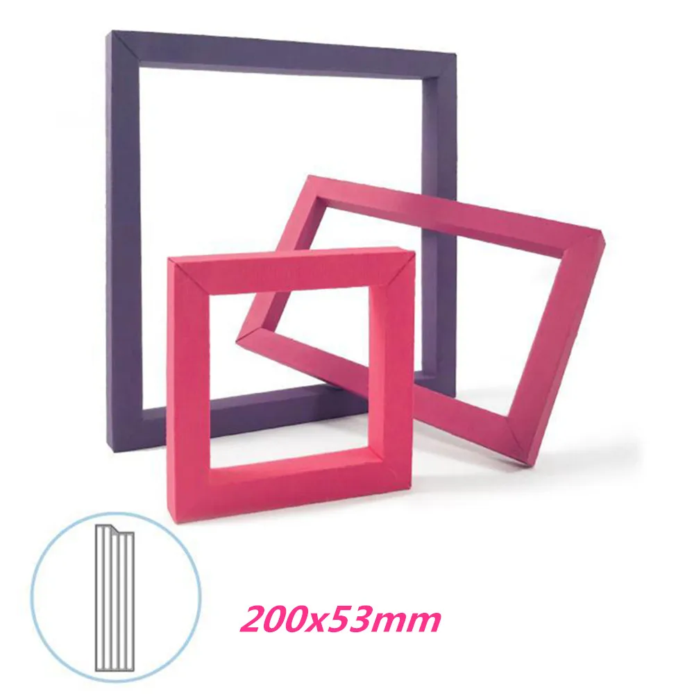 

200x53mm Making Scrapbook Greeting Card Decor Lace Hollow Frame Metal Cutting Dies Stencil Frame Embossing Template DIY