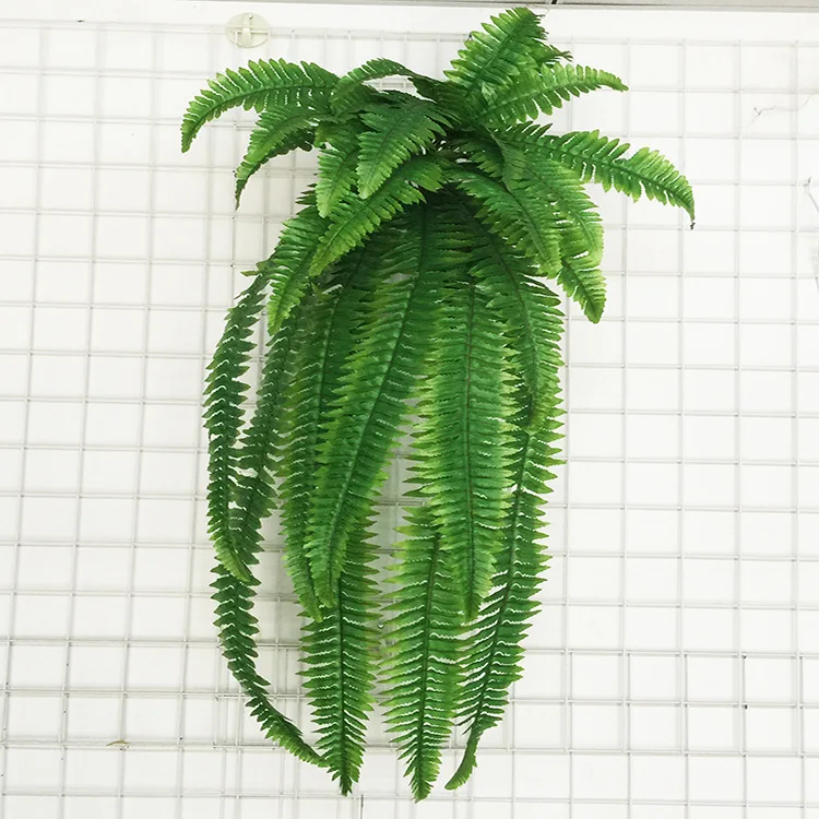 Flone Green Artificial Plants Leaf Hanging Vine Fern Leaves Flower Grass Persian Grass Wedding Home Decoration Plant Art (8)