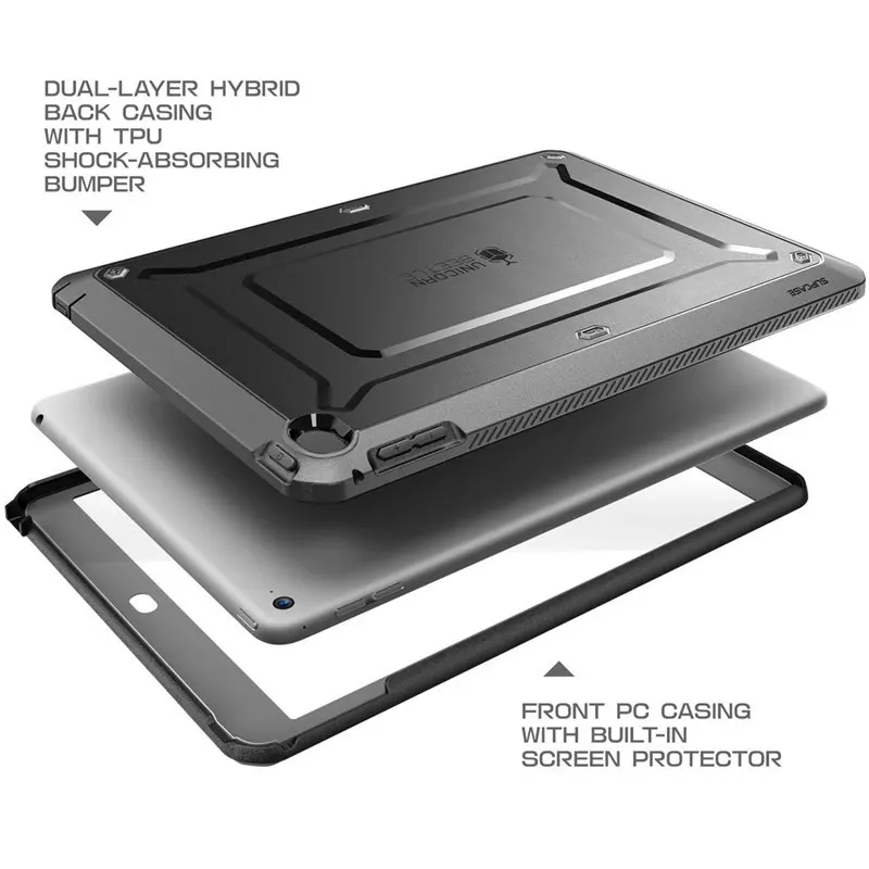 

SUPCASE For iPad Mini/Mini 2 3 Case UB Pro Full-body Rugged Dual-Layer Hybrid Protective Cover with Built-in Screen Protector